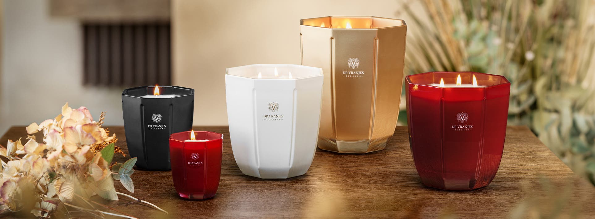 Bougies décoratives 